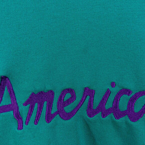 Boss American Script Spell Out Sweatshirt XL VTG 90s Streetwear Hip Hop Skater - Picture 7 of 16